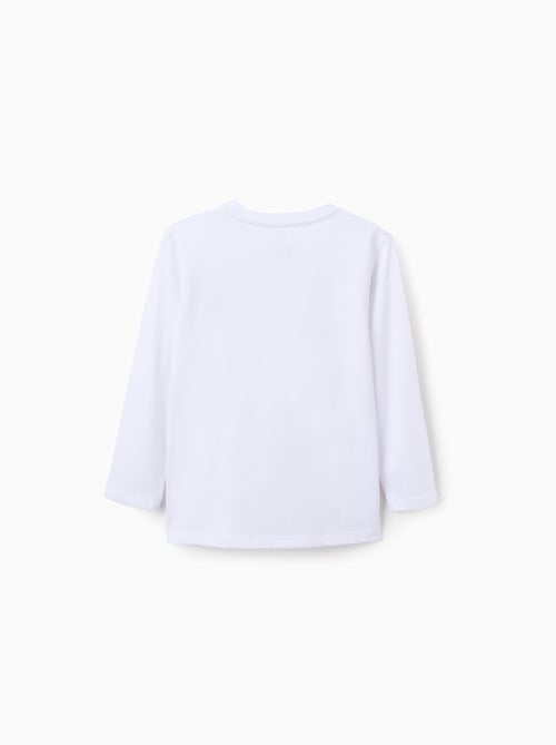 Set van 2 effen t-shirts met lange mouwen - Kiabi Set van 2 effen t-shirts met lange mouwen - Kiabi
