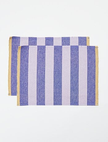 Set van 2 fantasie placemats 32 x 45 cm - Kiabi Home