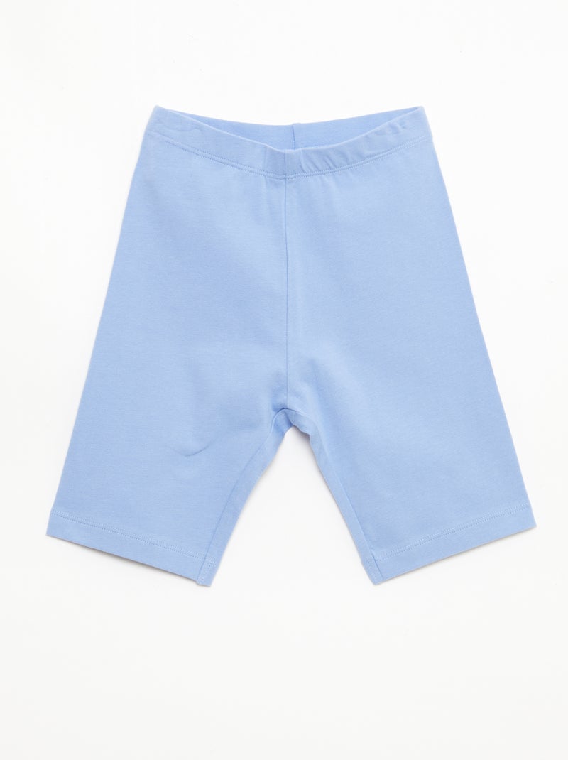 Set van 2 fietsbroeken Blauw - Kiabi