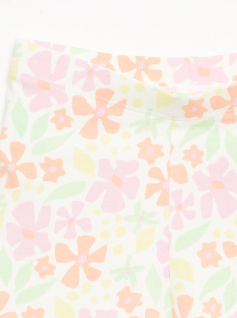 Set van 2 fietsbroeken Rose - Kiabi