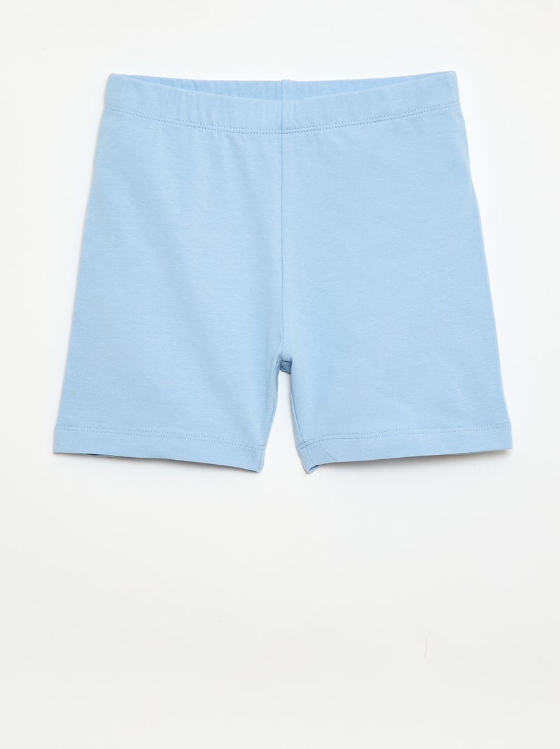 Set van 2 fietsbroekjes Blauw - Kiabi