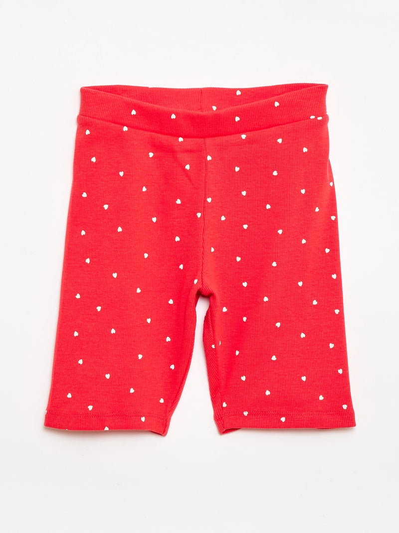 Set van 2 fietsbroekjes Marineblauw - Kiabi