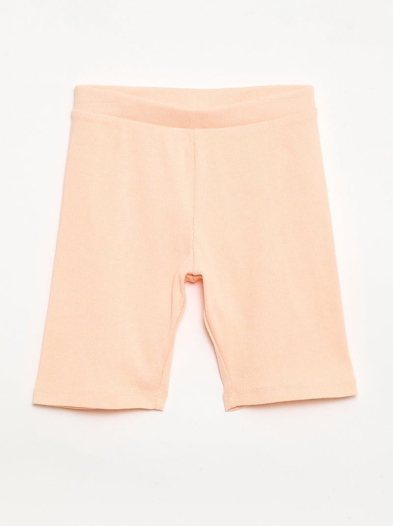 Set van 2 fietsbroekjes Oranje - Kiabi