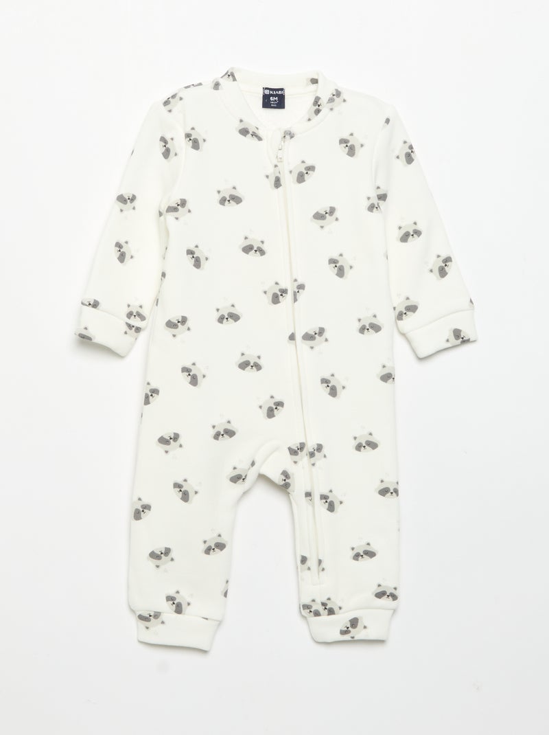 Set van 2 fleece slaappakjes Blauw - Kiabi