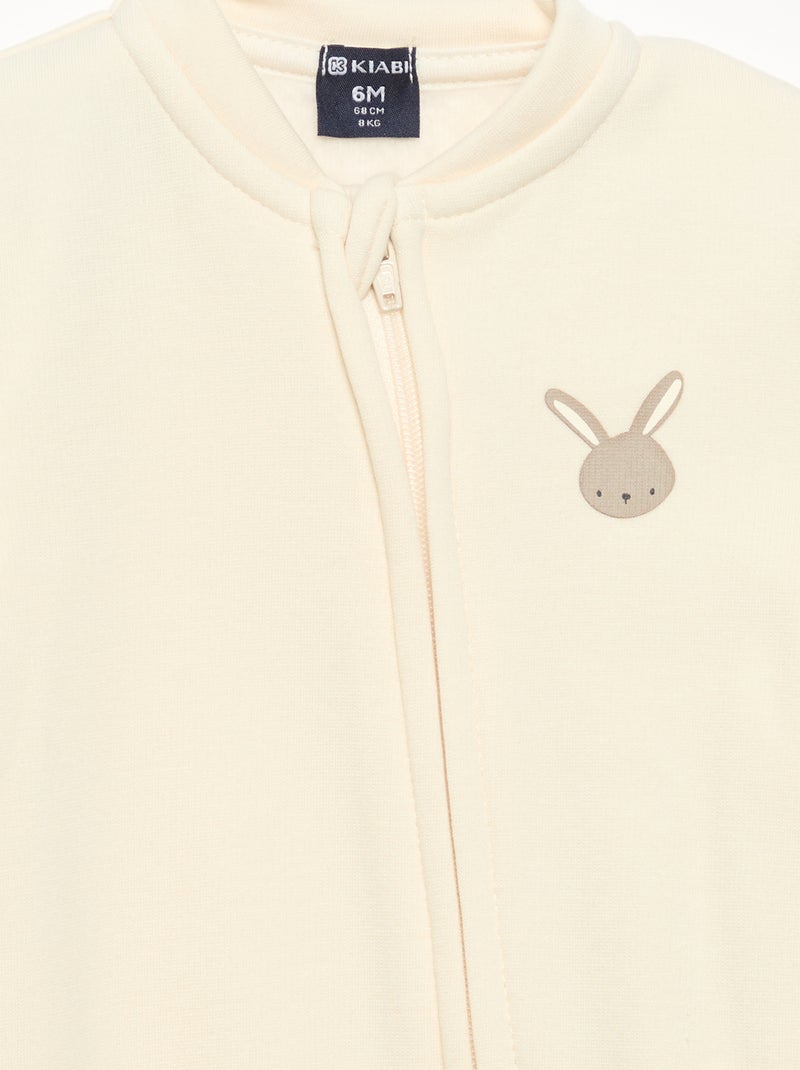 Set van 2 fleece slaappakjes Bruin - Kiabi