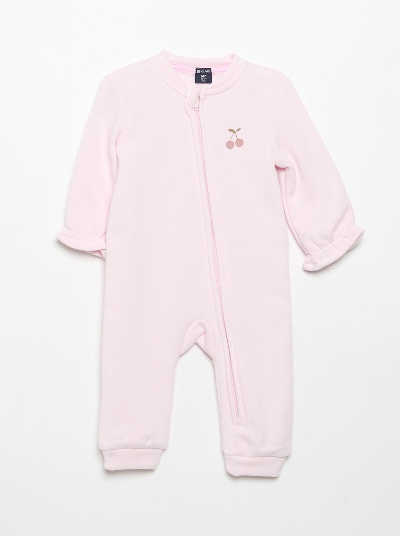 Set van 2 fleeceslaappakken Rose - Kiabi