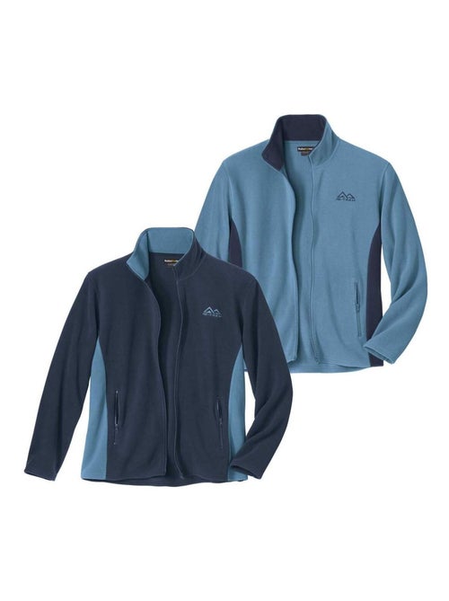 Set van 2 fleecevesten Rx-Trem - ATLAS FOR MEN - Kiabi