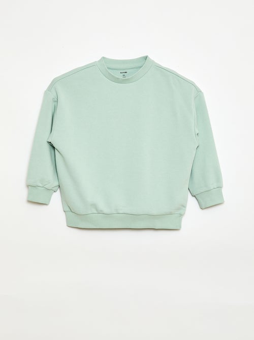 Set van 2 french terry sweaters van katoen - Kiabi