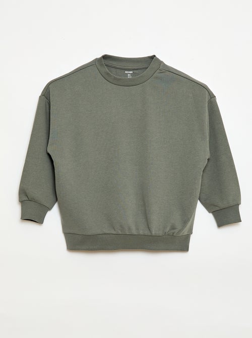 Set van 2 french terry sweaters van katoen - Kiabi