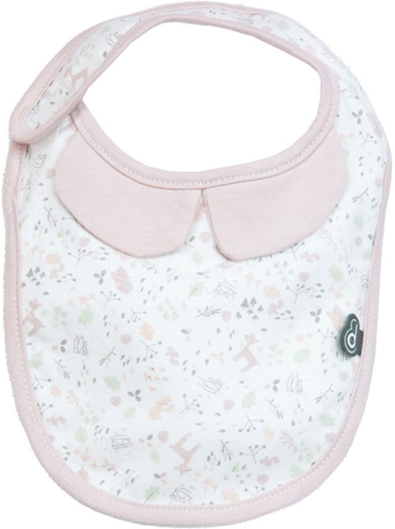 Set van 2 gebloemde slabbetjes Roze - Kiabi