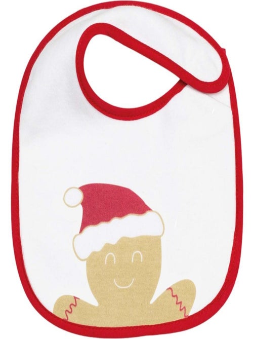 Set van 2 geboorte slabbetjes van kerstmis - Kiabi Set van 2 geboorte slabbetjes van kerstmis - Kiabi