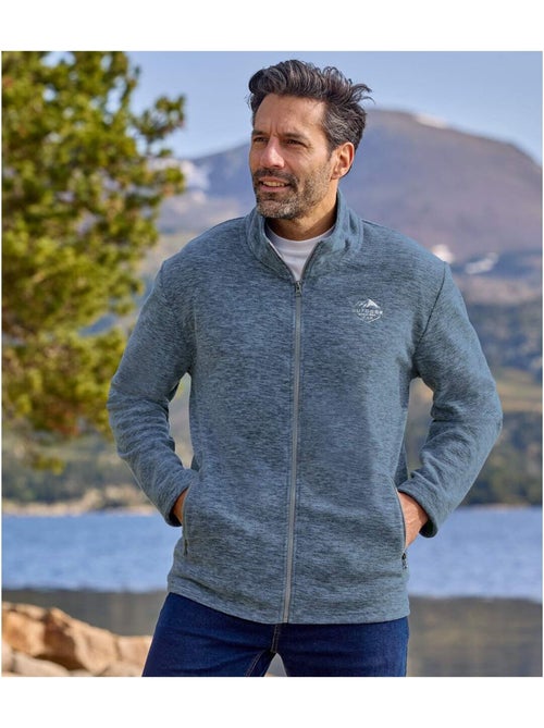 Set van 2 gemêleerde microfleece vesten - atlas for men - Kiabi Set van 2 gemêleerde microfleece vesten - atlas for men - Kiabi