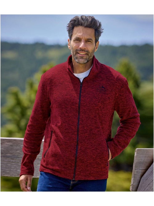 Set van 2 gemêleerde microfleece vesten - atlas for men - Kiabi Set van 2 gemêleerde microfleece vesten - atlas for men - Kiabi
