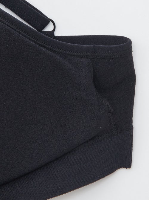 Set van 2 geribde behatops - Kiabi