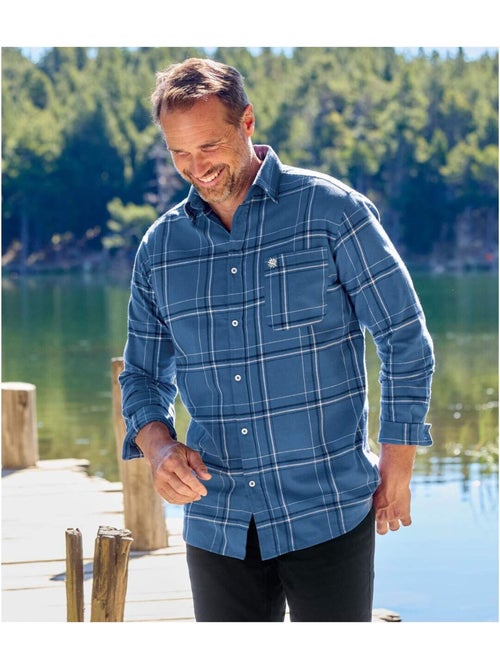 Set van 2 geruite flanellen hemden - ATLAS FOR MEN - Kiabi Set van 2 geruite flanellen hemden - ATLAS FOR MEN - Kiabi