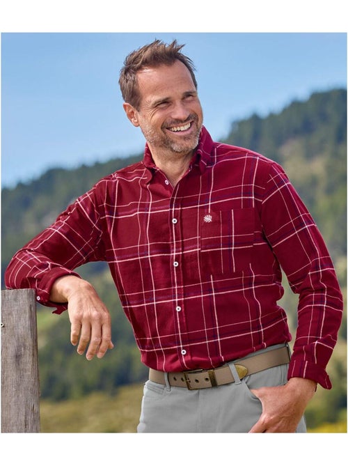 Set van 2 geruite flanellen hemden - ATLAS FOR MEN - Kiabi Set van 2 geruite flanellen hemden - ATLAS FOR MEN - Kiabi