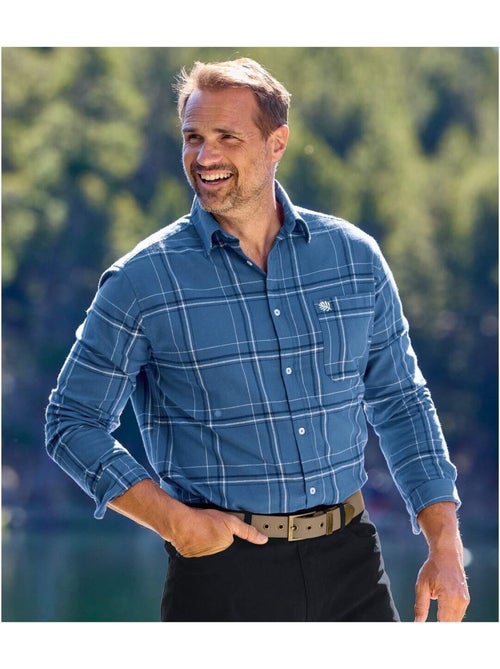 Set van 2 geruite flanellen hemden - ATLAS FOR MEN - Kiabi Set van 2 geruite flanellen hemden - ATLAS FOR MEN - Kiabi