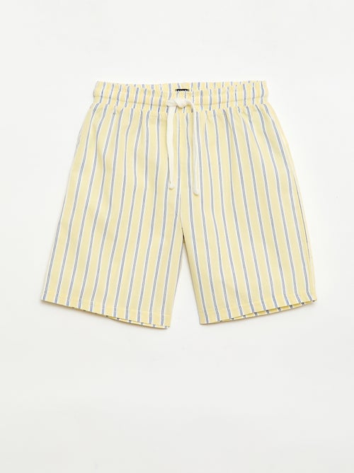 Set van 2 gestreepte shorts - Kiabi