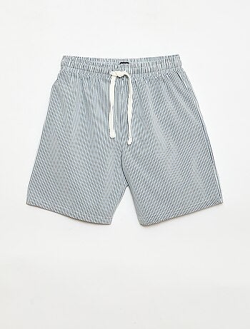 Set van 2 gestreepte shorts