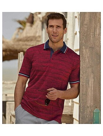 Set van 2 gevlamde polo’s - ATLAS FOR MEN