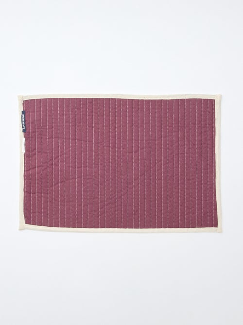 Set van 2 gewatteerde placemats (30x45 cm) - Kiabi Home - Kiabi