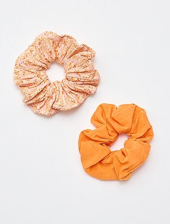 Set van 2 grote scrunchies