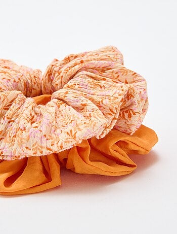Set van 2 grote scrunchies