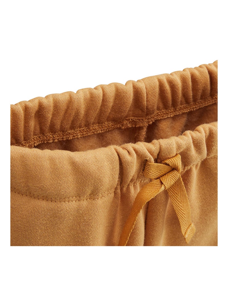 Set van 2 Gustin fleece babybroekjes Camel - Kiabi