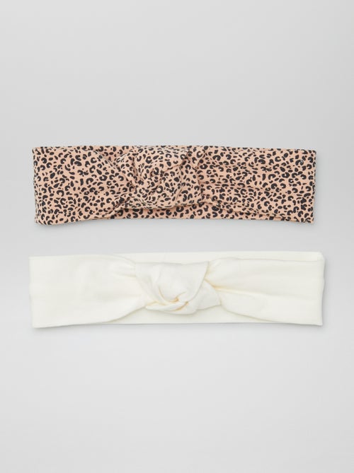 Set van 2 haarbanden met strik - Kiabi