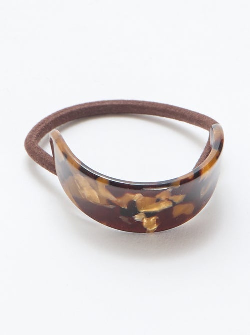 Set van 2 haarelastiekjes met sieraadjes - Kiabi