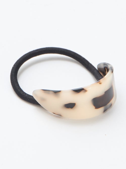 Set van 2 haarelastiekjes met sieraadjes - Kiabi