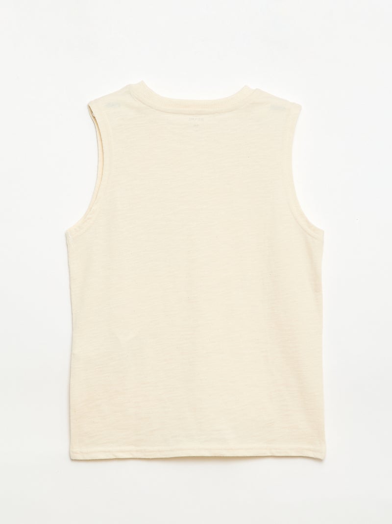 Set van 2 hemdjes met borstzak Geel - Kiabi