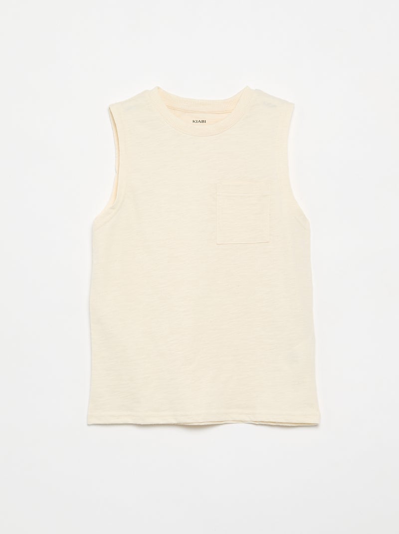 Set van 2 hemdjes met borstzak Groen - Kiabi