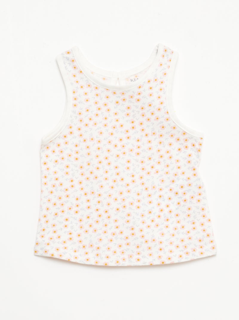 Set van 2 hemdjes Wit - Kiabi