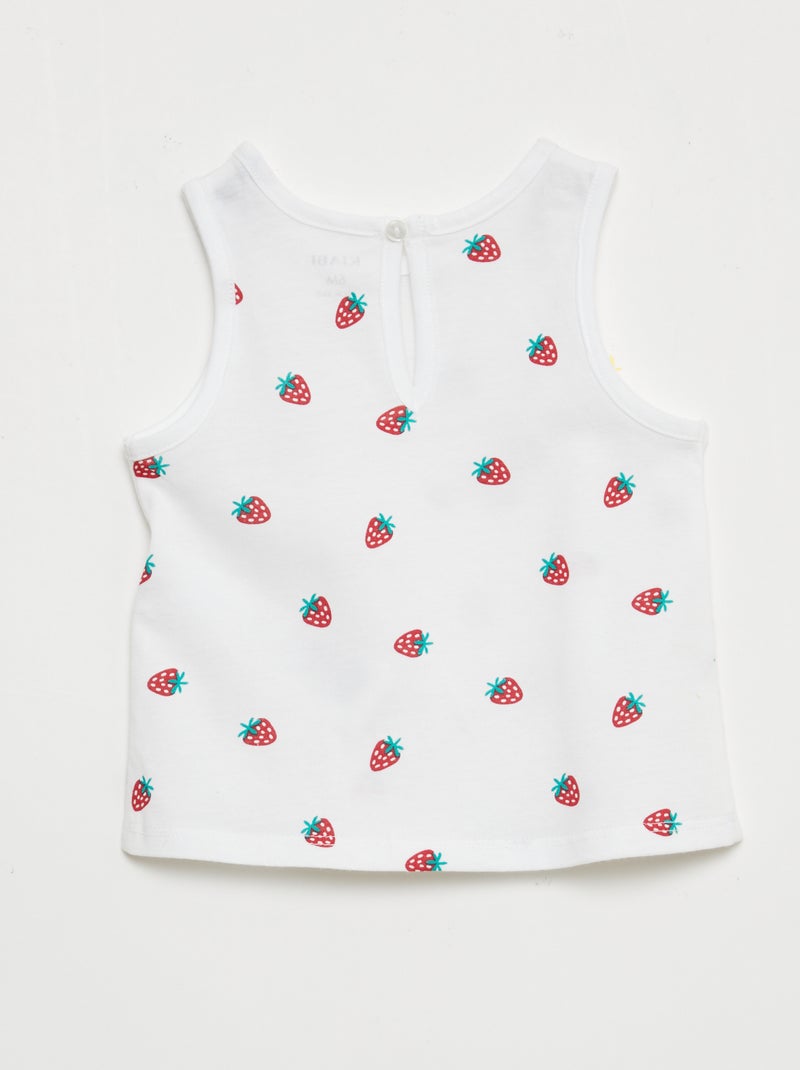 Set van 2 hemdjes Wit - Kiabi