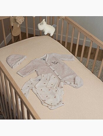 Set van 2 hoeslakens voor babybedjes