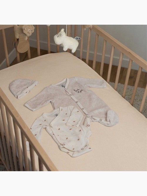 Set van 2 hoeslakens voor babybedjes - Kiabi Set van 2 hoeslakens voor babybedjes - Kiabi
