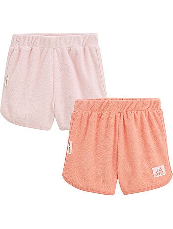 Set van 2 honfleur kindershorts van badstof.
