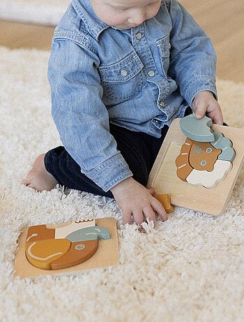 Set van 2 houten puzzels