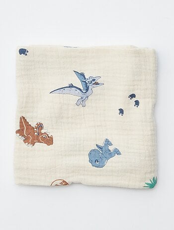 Set van 2 hydrofiele doeken 'Jurassic Explorers'
