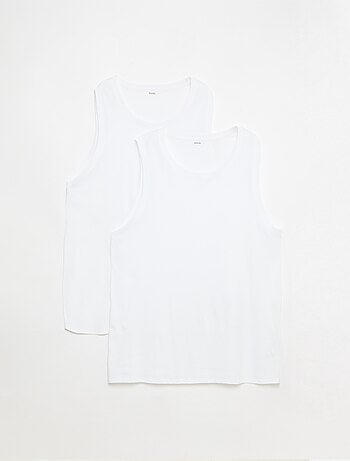 Set van 2 jersey hemdjes