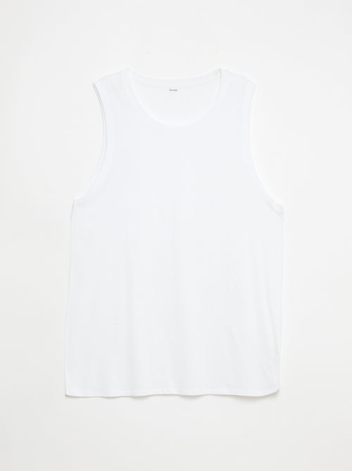 Set van 2 jersey hemdjes - Kiabi