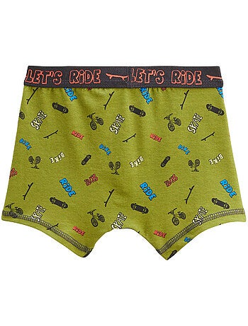 Set van 2 jongens boxershorts voor wielrennen