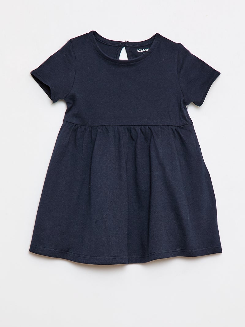 Set van 2 jurken met korte mouwen Blauw - Kiabi