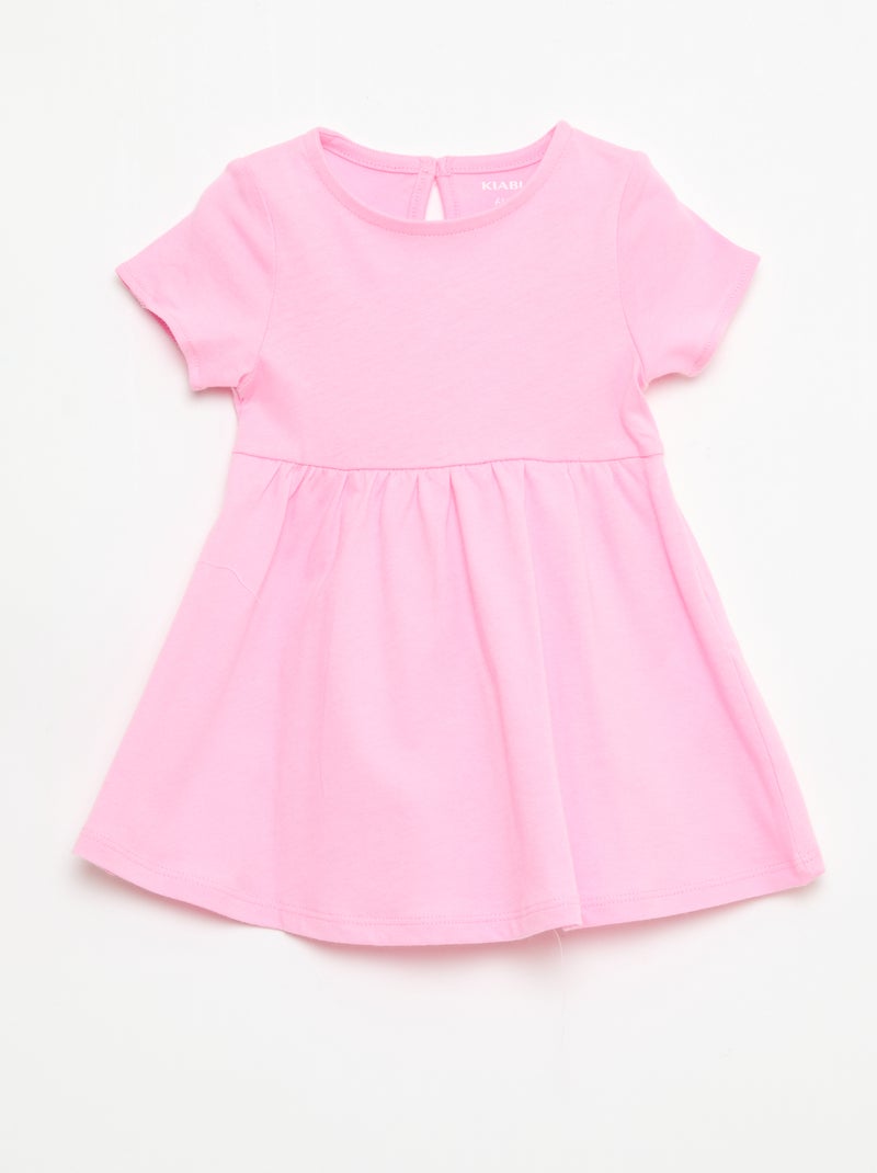 Set van 2 jurken met korte mouwen Rose - Kiabi