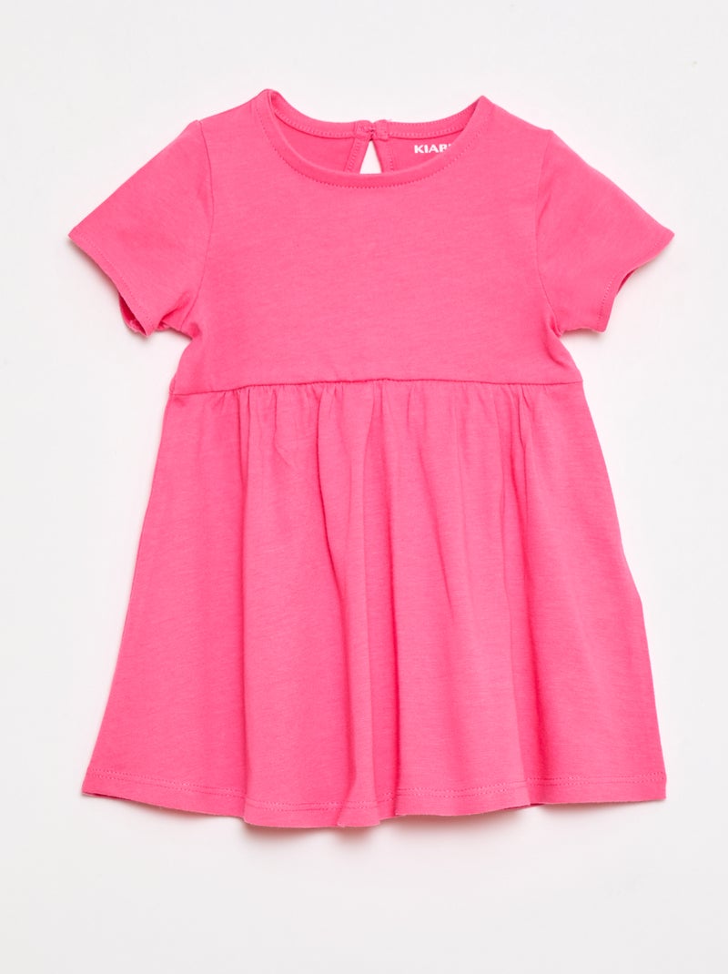 Set van 2 jurken met korte mouwen Wit - Kiabi