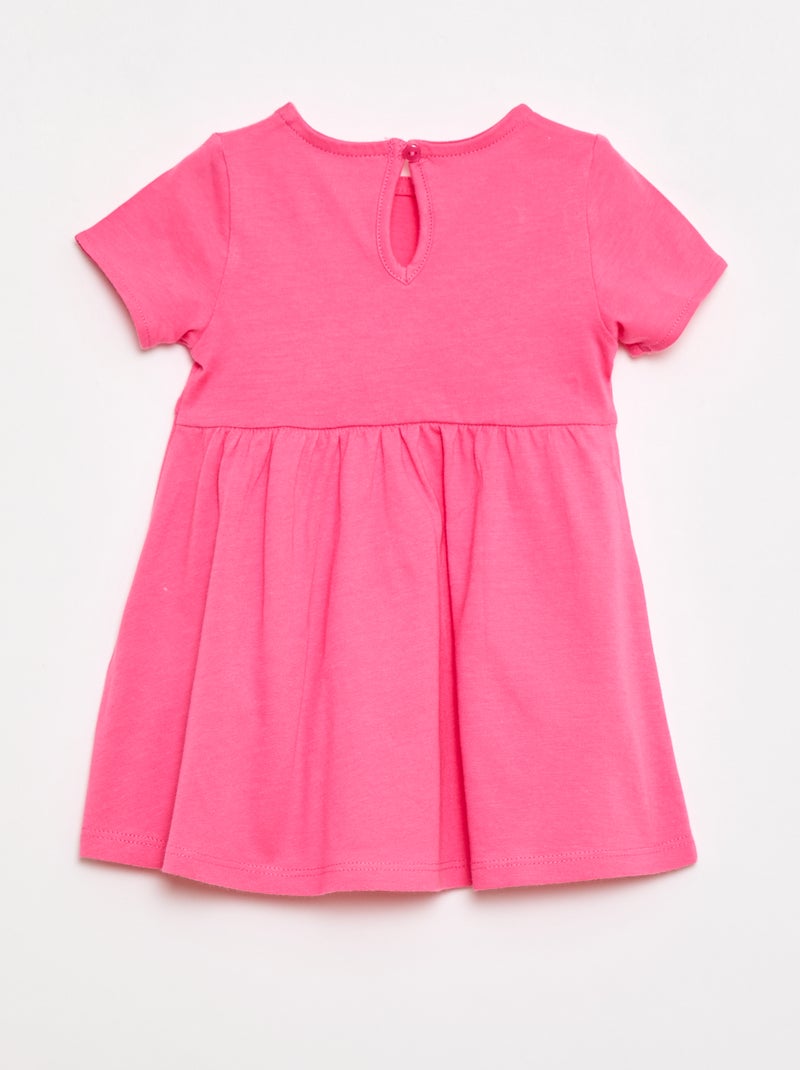 Set van 2 jurken met korte mouwen Wit - Kiabi