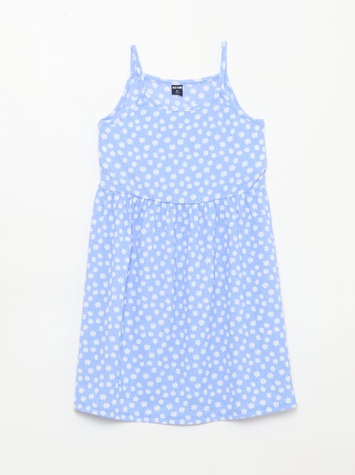 Set van 2 jurken van crêpe tricot - Kiabi