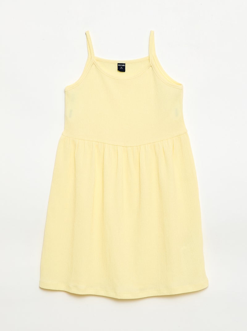 Set van 2 jurken van crêpe tricot Grijs - Kiabi