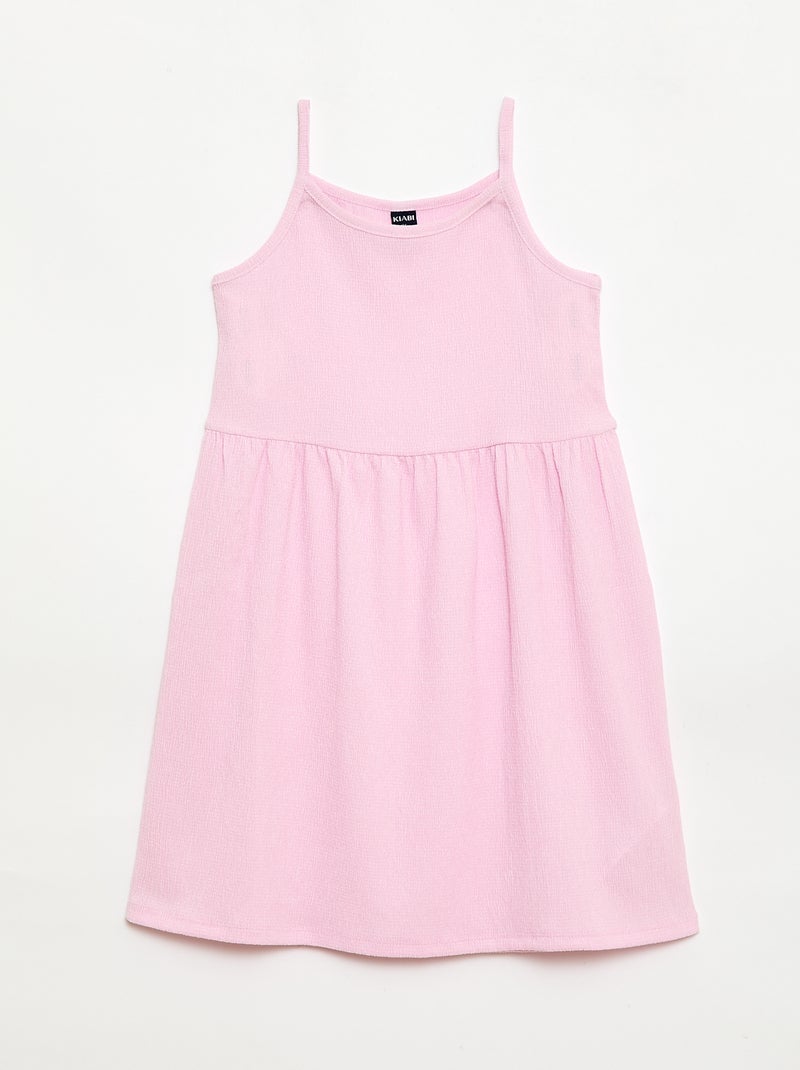 Set van 2 jurken van crêpe tricot Wit - Kiabi